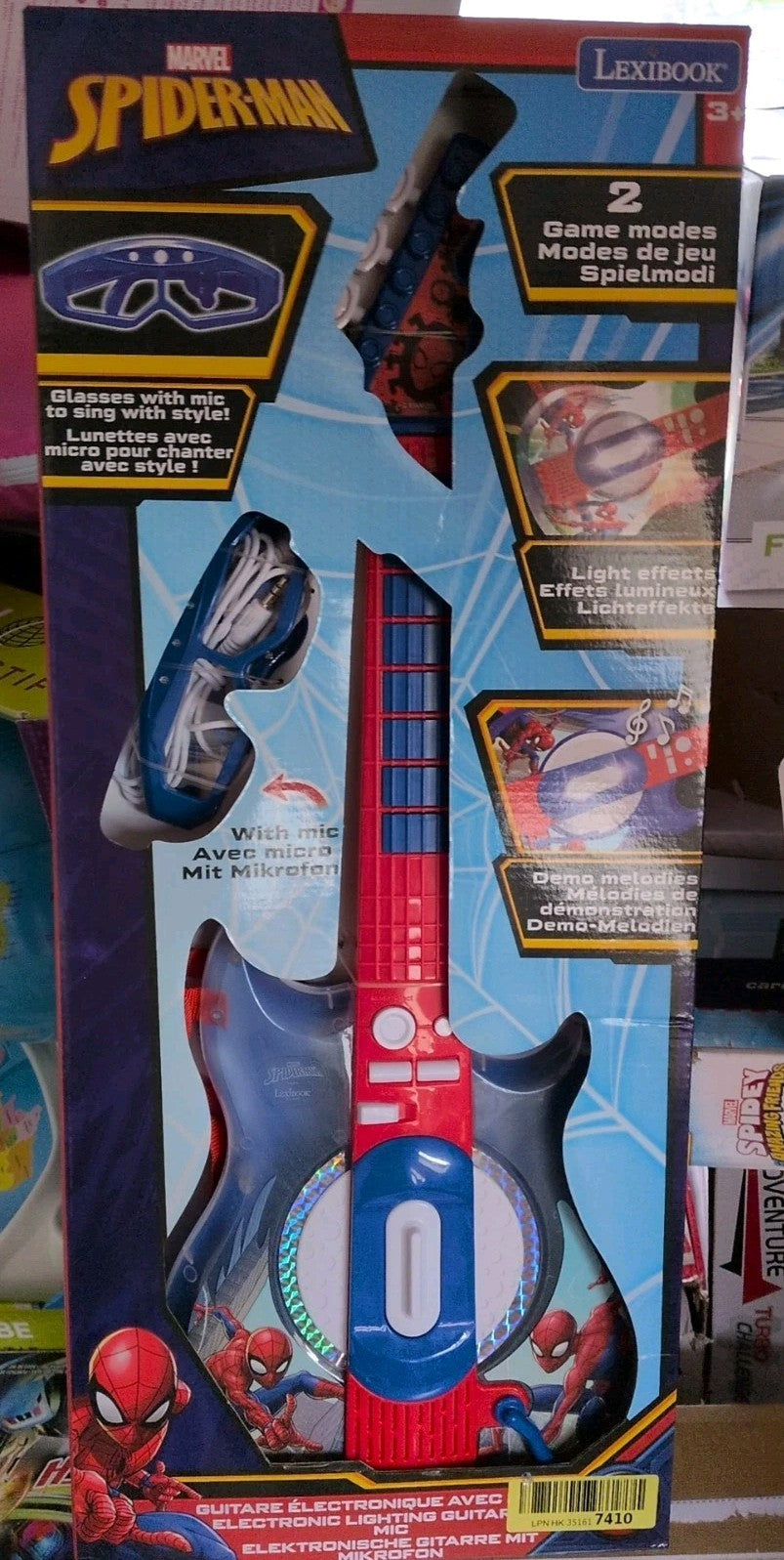 Spiderman Lexibook E-Gitarre,  B-WARE TOP Zustand 