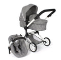 BAYER CHIC 2000 Kombi-Puppenwagen "LINUS" Wie Neu