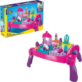 Mega Bloks Build N Learn Tisch Pink B-Ware
