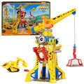 Spin Master Rubble & Crew - Baupfoten Hof Kran-Spielset, Paw Patrol Spielset