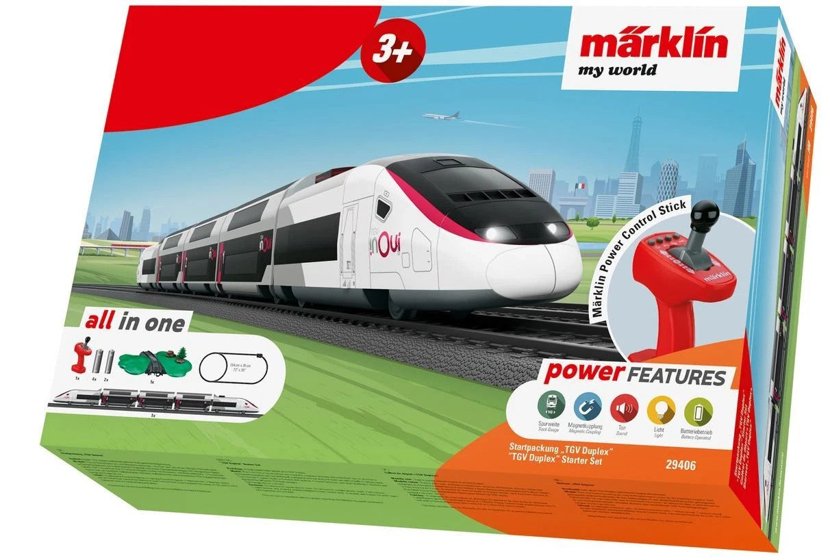 Märklin 29406 my world Startpackung TGV Duplex 1:87 Spur H0 Klappe Fehlt 