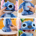 Just Play Disney Ultimate Stitch – Funktionsplüschtier, 100+ Geräusche und Reakt
