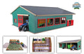 KIDS GLOBE - Bâtiment dimension 75x68x28 cm sans animaux et matériels - Etabl...