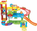 VTech Baby Flitzer - Parkgarage – Interaktives Spielzeug mit Abschleppwagen