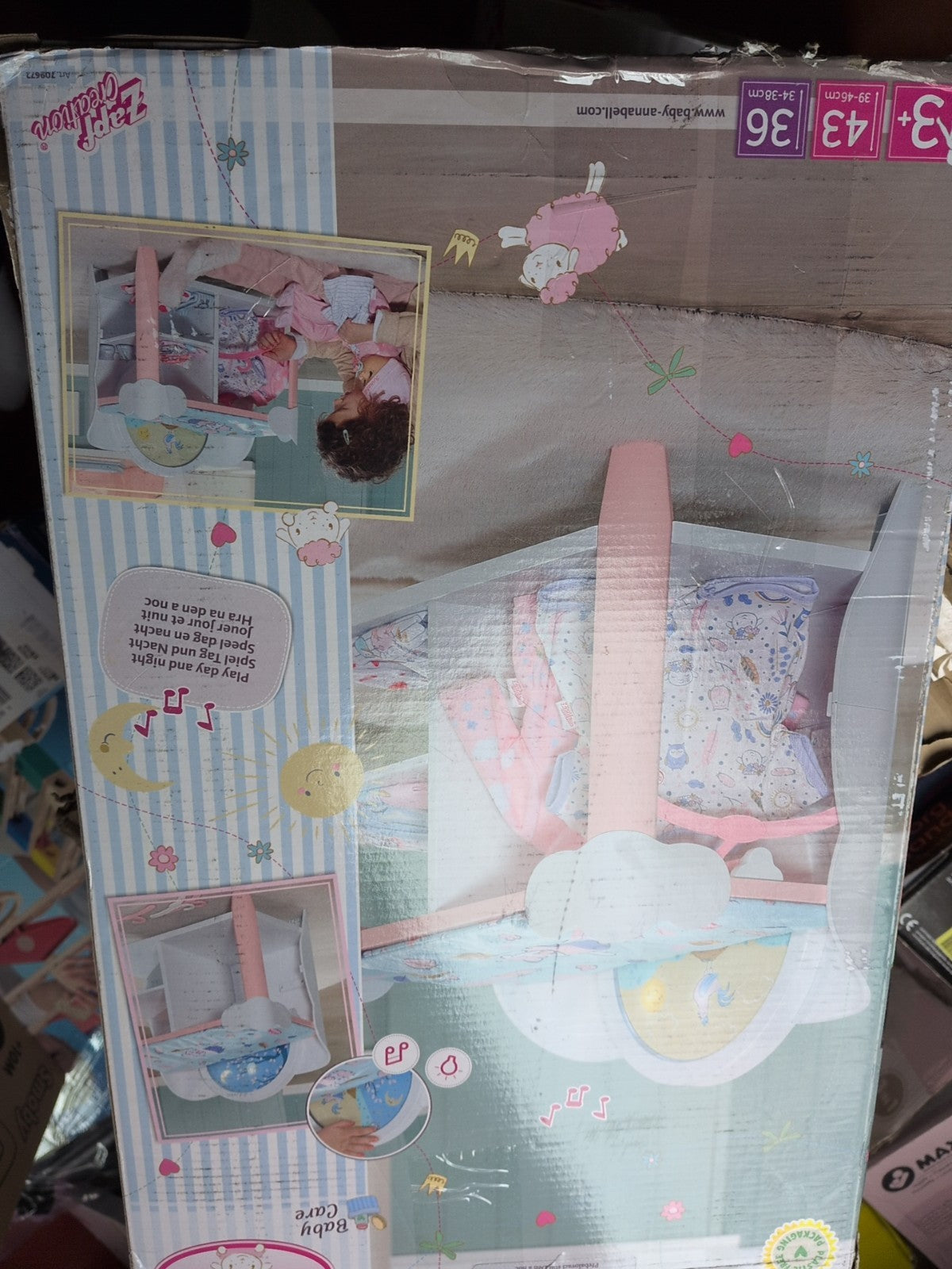 Baby Annabell Wickeltisch und Schrank mit Zubehör