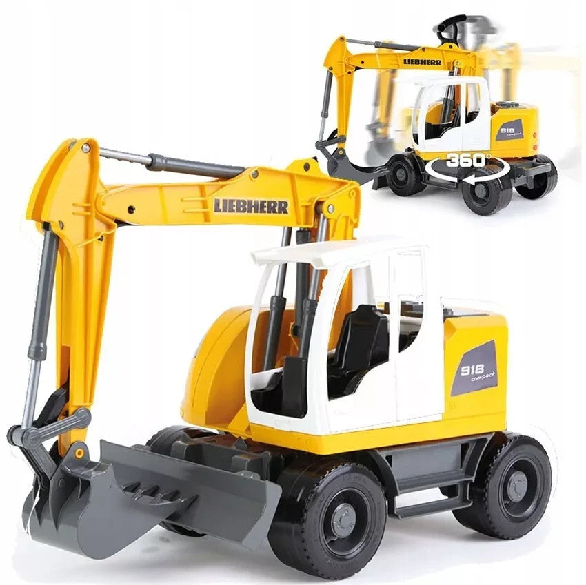 Lena Schaufelbagger Modell Liebherr A918 Compact Litronic Bagger 5-04611EC