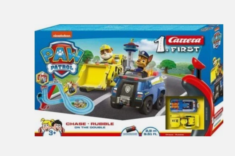 Carrera Rennbahn FIRST Paw Patrol - On the Double, 2,9m B-Ware