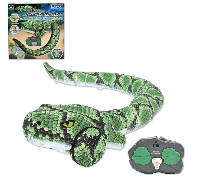 Lexibook, Power Python RC, Funkgesteuerte Pythonschlange, Fortbewegung an Land u