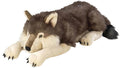 Wild Republic 82332 - Floppies, Wolf, 76 cm - Kuscheltier aus Plüsch, 30", ['Gra