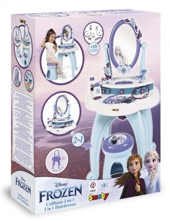 Smoby Spielzeug My Beauty Disney Frozen Eiskönigin 2in1 Frisiertisch B-Ware