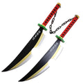 80cm tengen LARP katana  Doppelklinge Cosplay